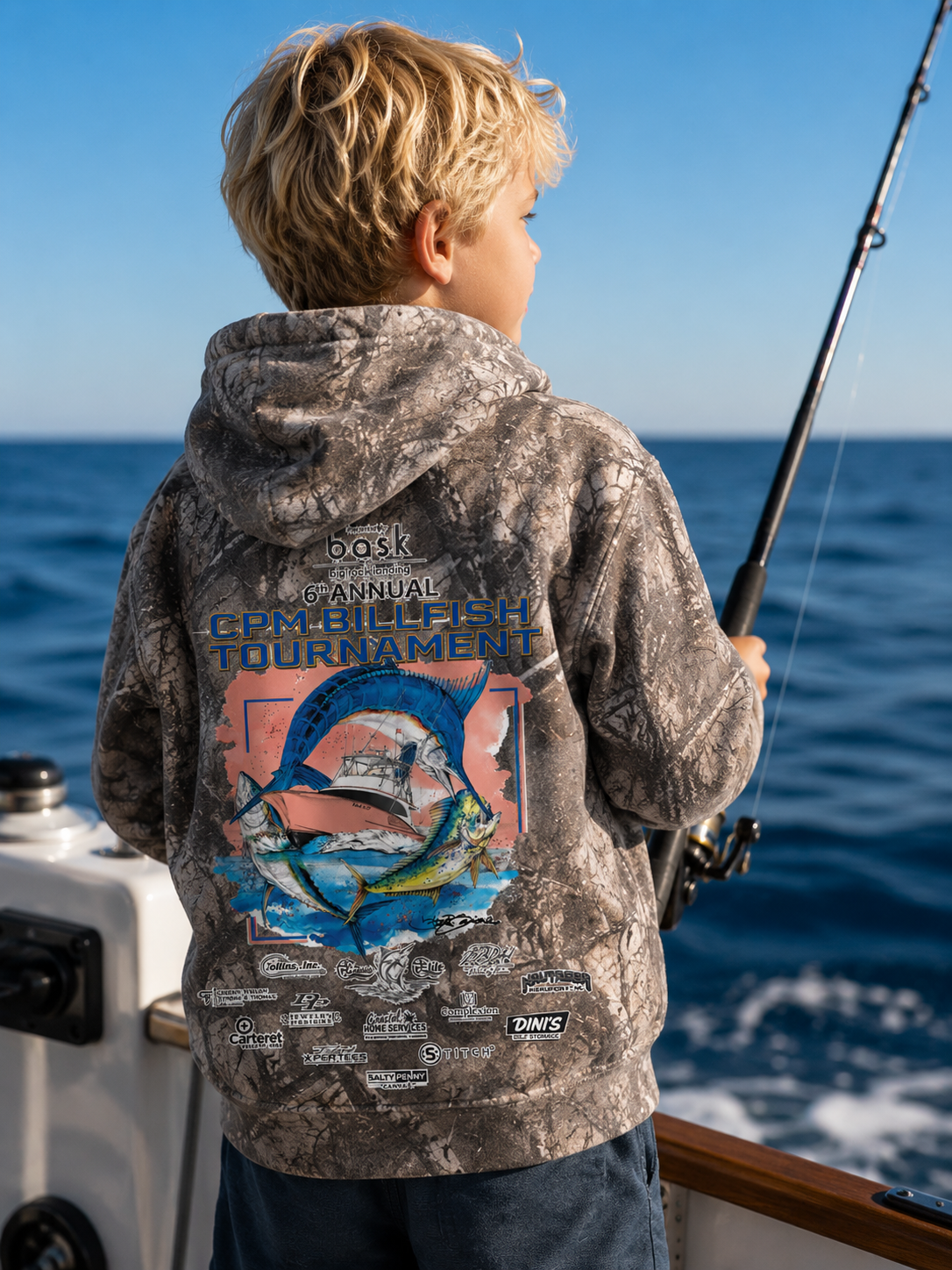 2026 Youth Camo Hoodie